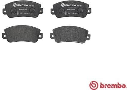 Brake Pad Set, disc brake PRIME LINE P23013 - image 2