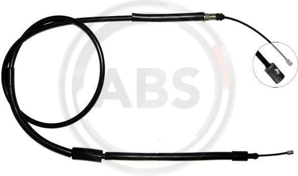 Cable Pull, parking brake K12177