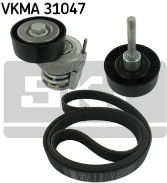 V-ribbed Belt Set VKMA 31047