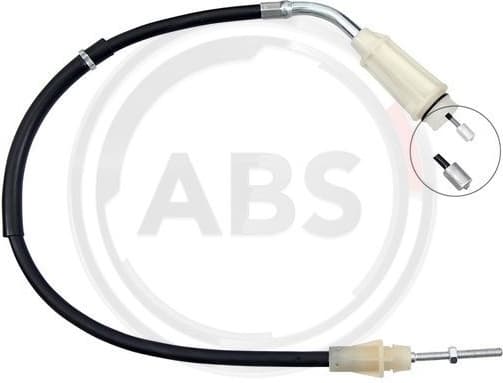 Cable Pull, parking brake K17599 - image 2