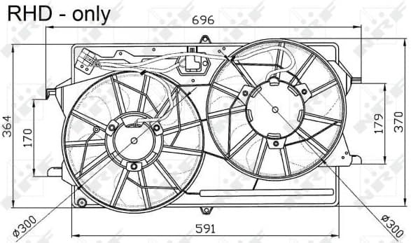 Fan, engine cooling 47033