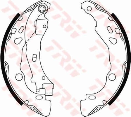 Brake Shoe Set GS8474