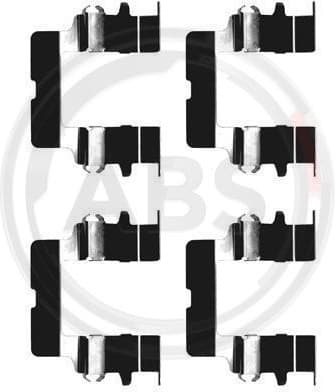 Accessory Kit, disc brake pad 1161Q