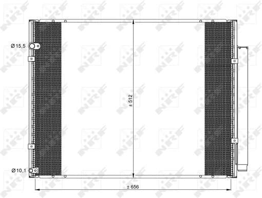 Condenser, air conditioning EASY FIT 35857 - image 2