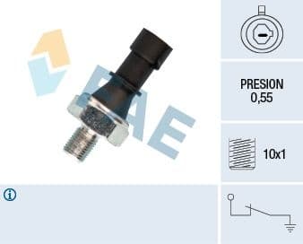 Oil Pressure Switch 12436