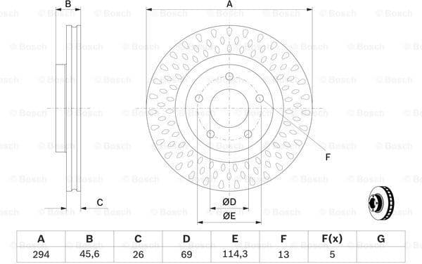 Brake Disc 0986479751 - image 6