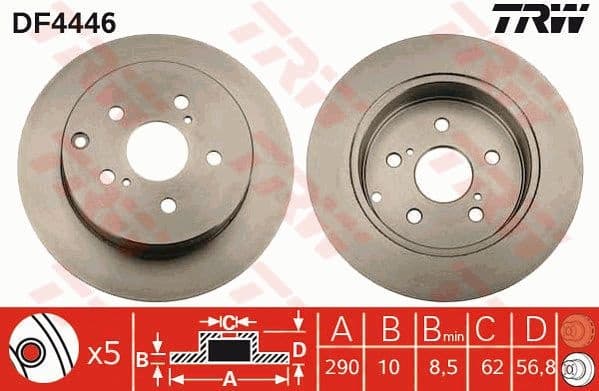 Brake Disc DF4446