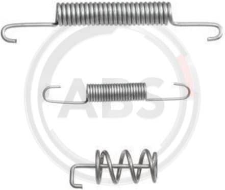 Accessory Kit, parking brake shoes 0831Q