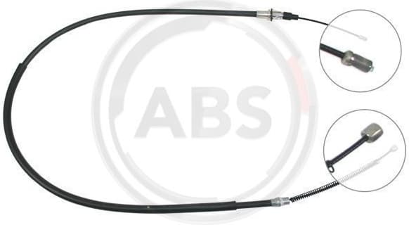 Cable Pull, parking brake K17155