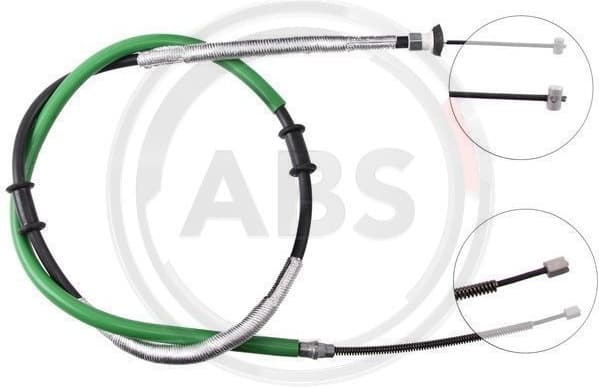 Cable Pull, parking brake K18078