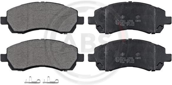 Brake Pad Set, disc brake 37163