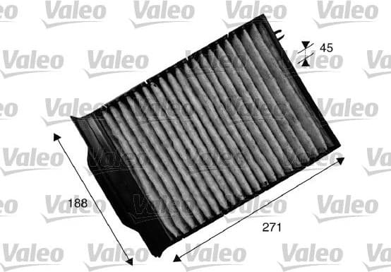 Filter, cabin air VALEO PROTECT 715539