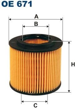 Oil Filter OE671