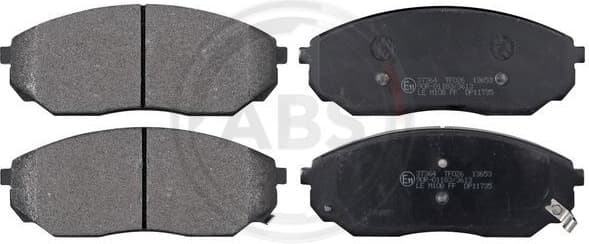 Brake Pad Set, disc brake 37364