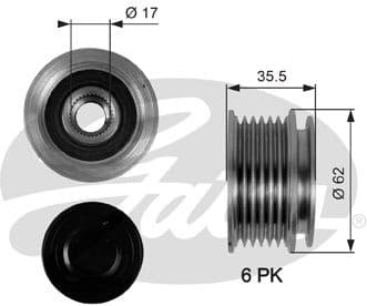 Alternator Freewheel Clutch DriveAlign™ OAP7044