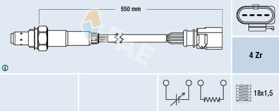 Oxygen Sensor 77439