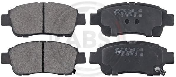 Brake Pad Set, disc brake 37135