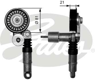 Tensioner belt T38306 - image 2