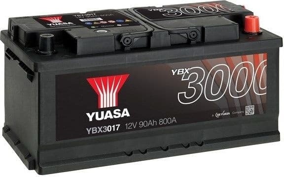 Starter Battery YBX3000 SMF Batteries YBX3017
