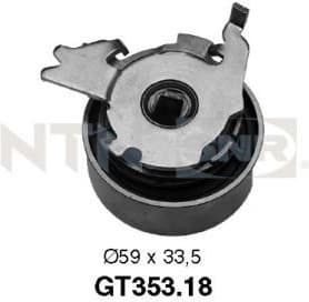 Tensioner Pulley, timing belt GT353.18
