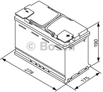 Starter Battery S5A AGM 0092S5A080 - image 13