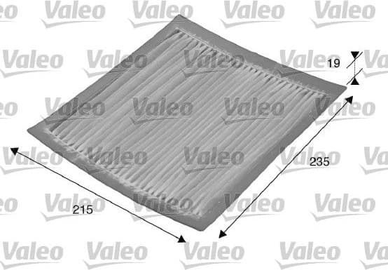 Filter, cabin air VALEO ESSENTIAL 715542