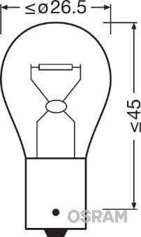 Bulb, direction indicator ULTRA LIFE 7507ULT - image 2