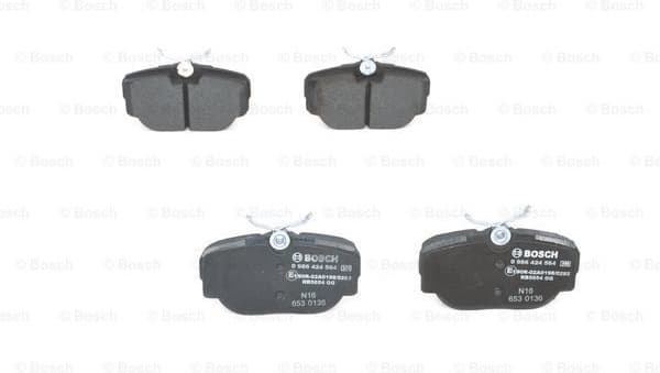 Brake Pad Set, disc brake 0986424564