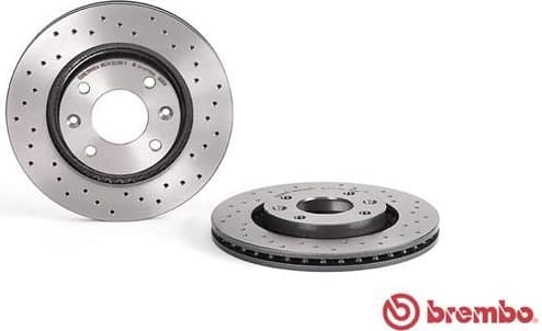 Brake Disc XTRA LINE - Xtra 09.8695.1X - image 2