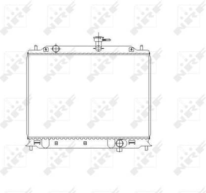 Radiator, engine cooling 53492 - image 2