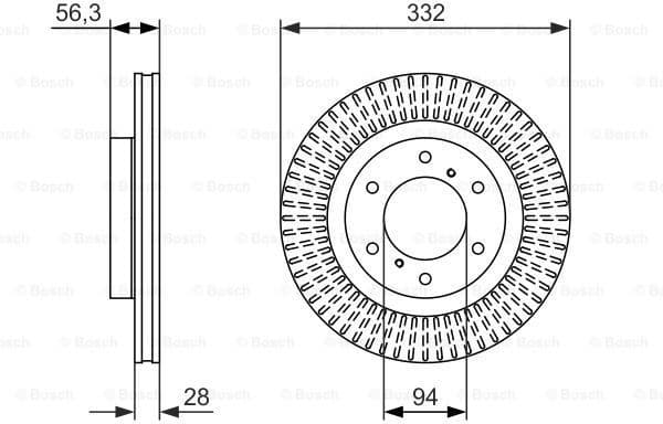 Brake Disc 0986479782 - image 5
