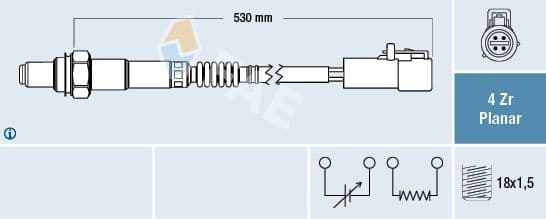 Oxygen Sensor 77256