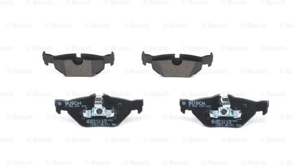 Brake Pad Set, disc brake 0986494272