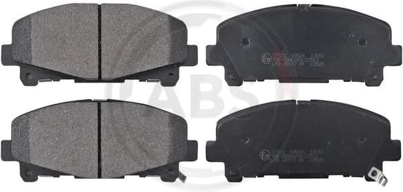 Brake Pad Set, disc brake 37721