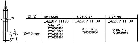 Shock Absorber MONROE ORIGINAL 11190 - image 4
