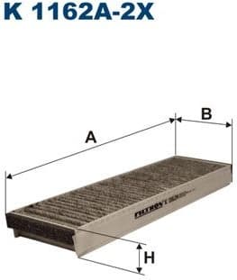 Filter, cabin air K1162A-2X