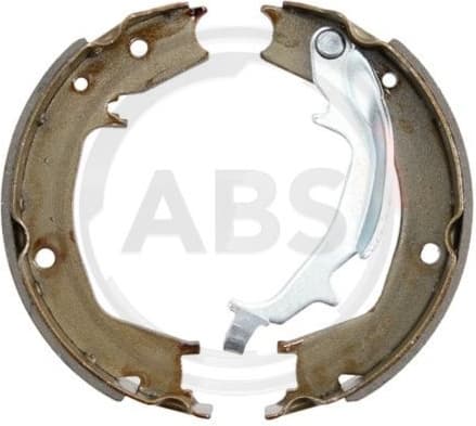 Brake Shoe Set, parking brake 9335