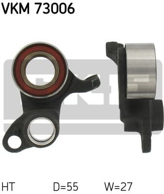 Tensioner Pulley, timing belt VKM 73006 - image 2