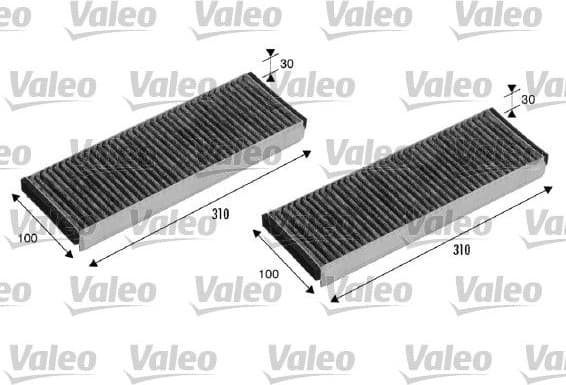 Filter, cabin air VALEO PROTECT 715501