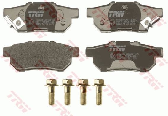 Brake Pad Set, disc brake COTEC GDB3174 - image 2