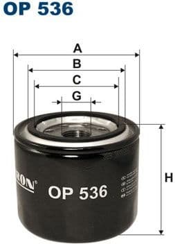 Oil Filter OP536