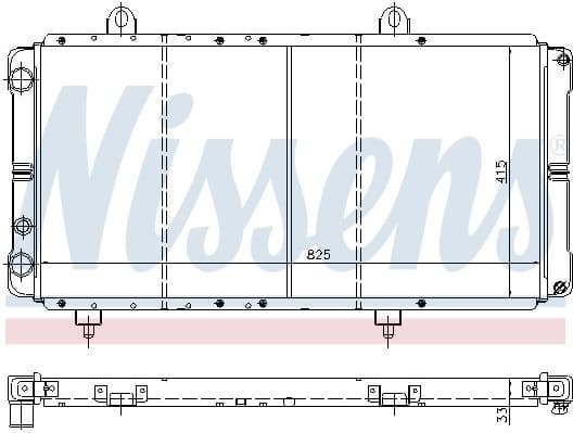 Radiator, engine cooling 635721 - image 2