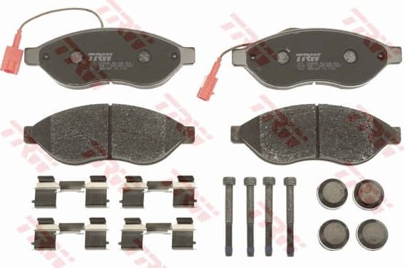 Brake pads front, Top Quality GDB1681 - image 3