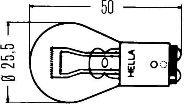 Bulb STANDARD 8GD 002 078-121 - image 2