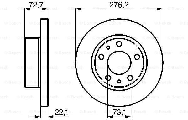 Brake Disc 0986479162 - image 5