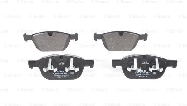 Brake Pad Set, disc brake 0986494305