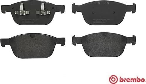 Brake pads front, Top Quality P86023 - image 2