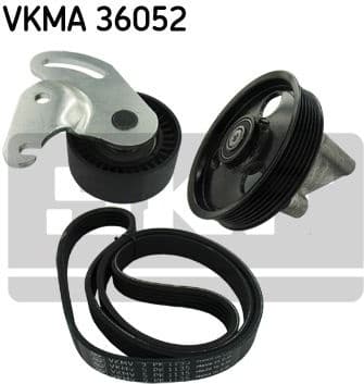 V-ribbed Belt Set VKMA 36052