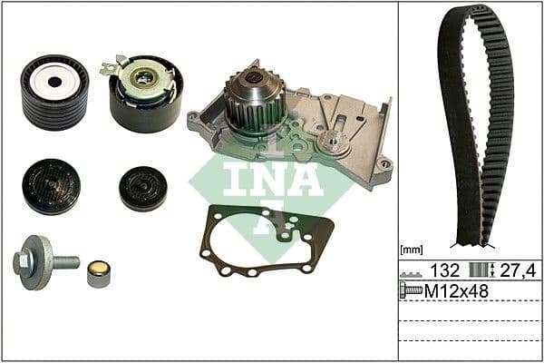 Water Pump & Timing Belt Kit 530064030
