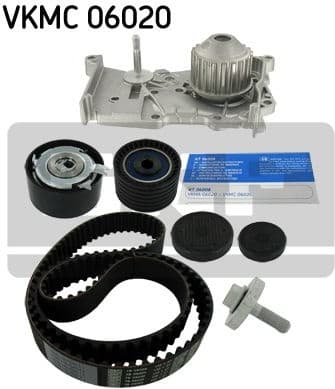 Water Pump & Timing Belt Kit SKF VKMC 06020